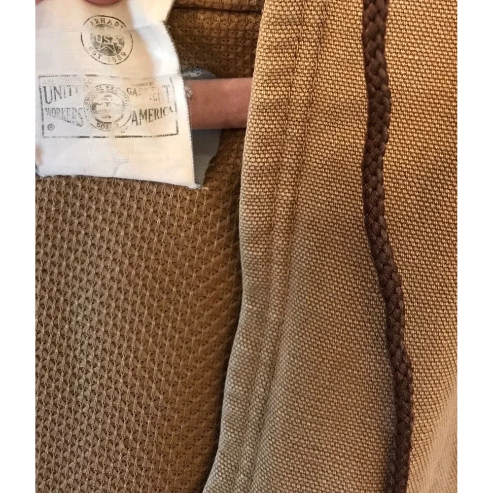 Vintage Carhartt J03 Hooded‎ Jacket Brown 4XL Thermal Lined USA Union Made